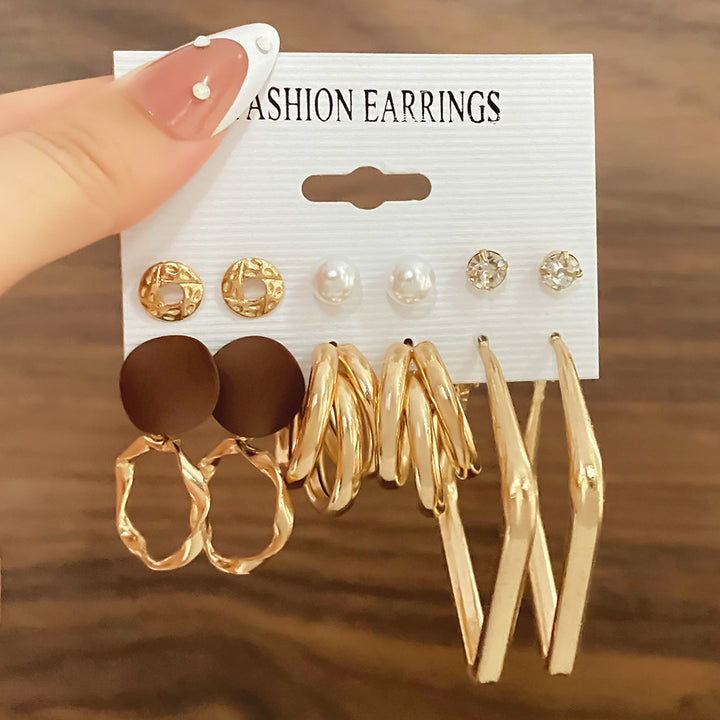 Stunning Studs and Hoop Earrings