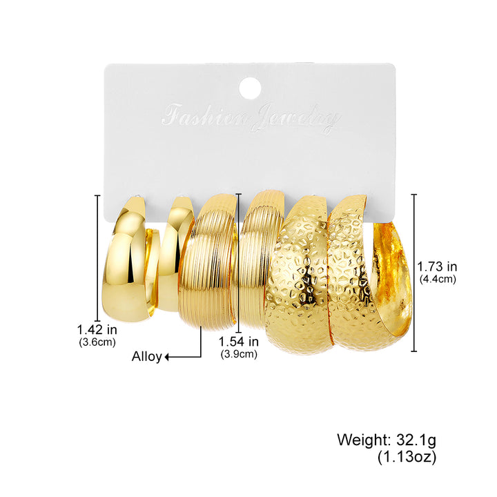 Unique Stylish Hoops Earrings