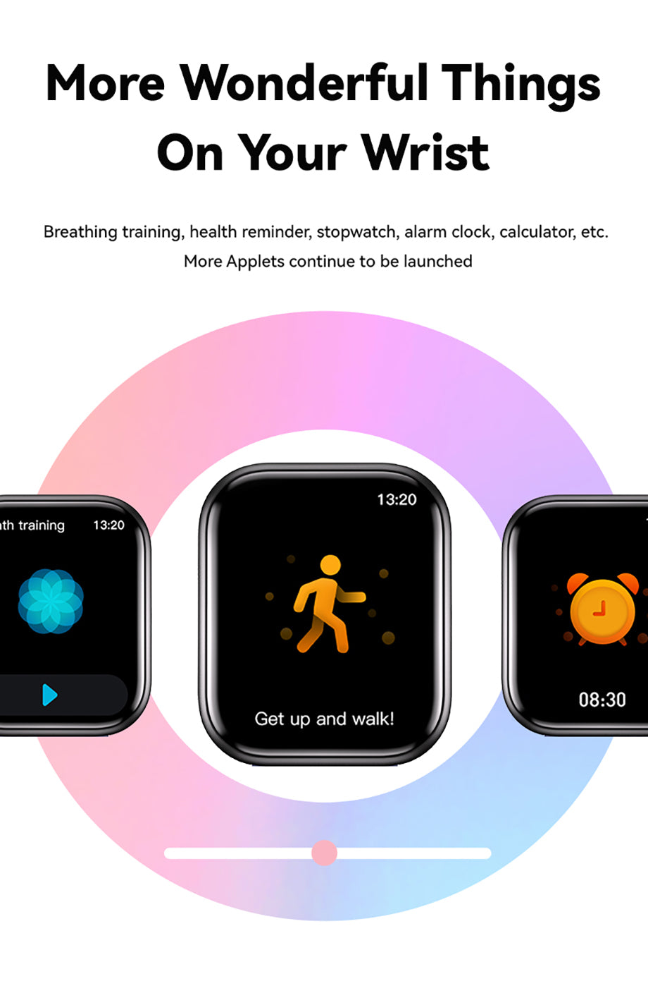 GTS6 Smartwatch - 2" HD Touch Screen Bluetooth GPS Sport Health & Fitness Tracker