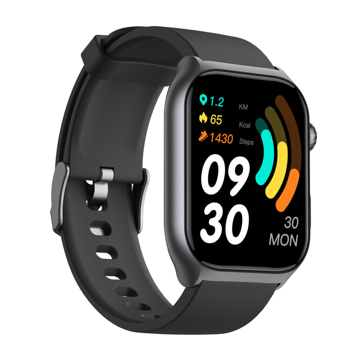 GTS7-pro: Men Smartwatch for Android & IOS – Sport Health & Fitness Tracker - black band