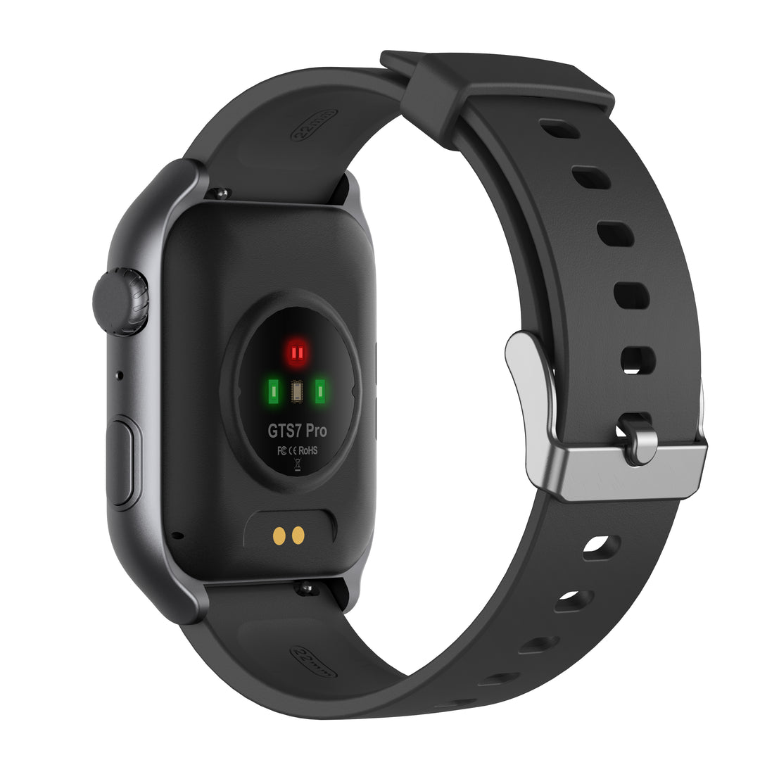 GTS7-pro: Men Smartwatch for Android & IOS – Sport Health & Fitness Tracker - black band