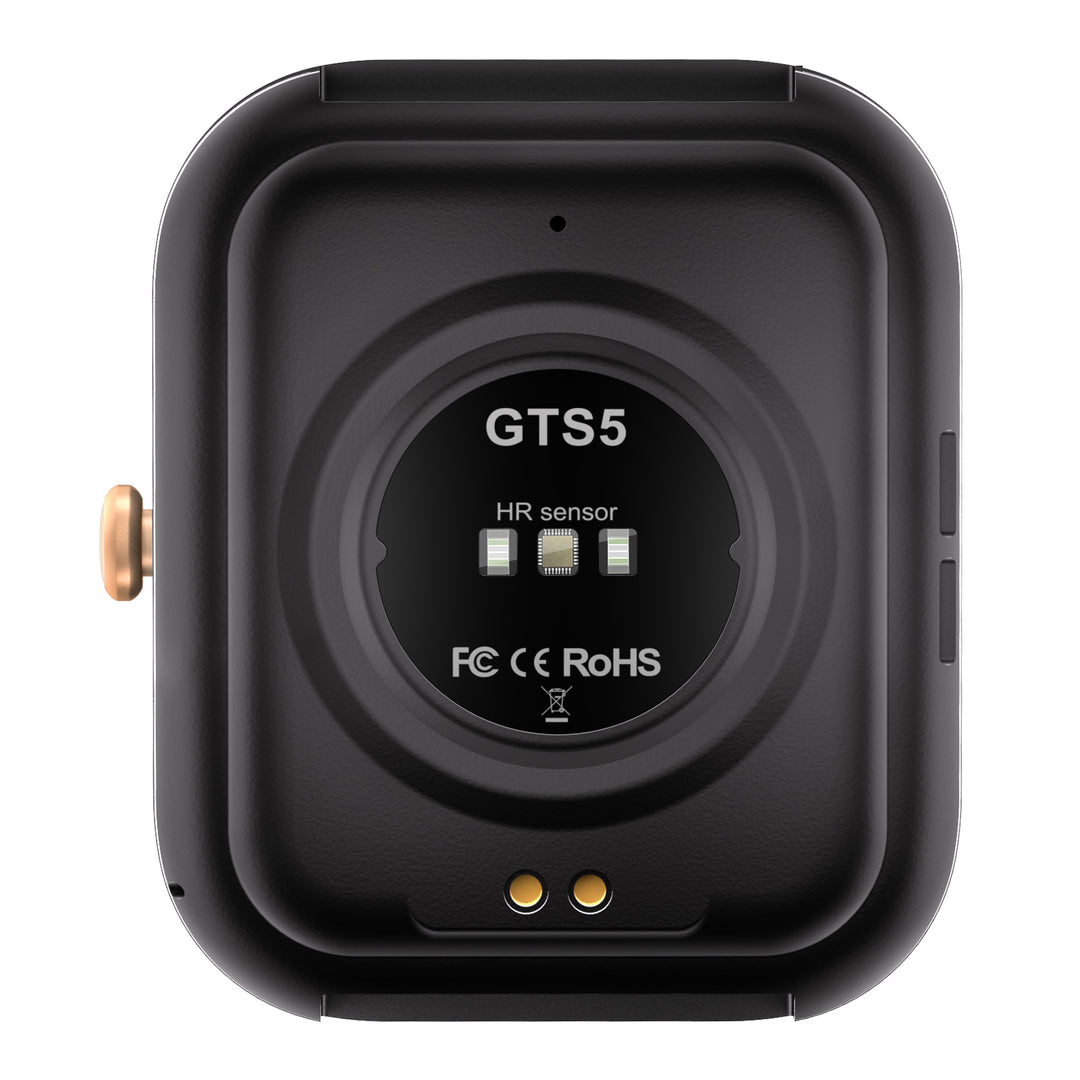 Gold Pink GTS-5 Bluetooth Watch for Android & IOS (Rose Pink)