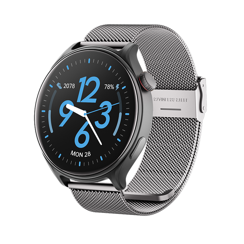 GTR2 - Women & Men Smartwatch for Android & IOS – Sport Health & Fitness Tracker - steel band