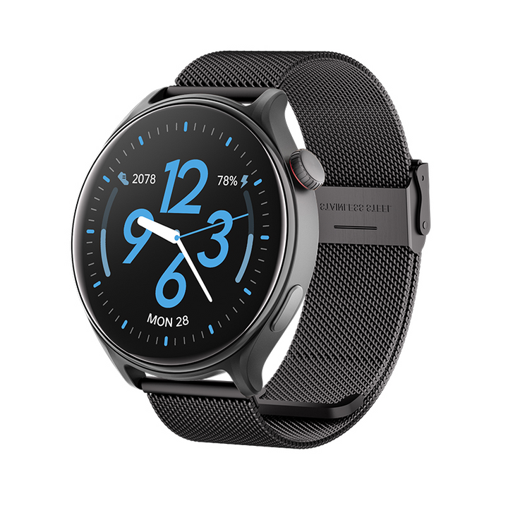 GTR2 - Women & Men Smartwatch for Android & IOS – Sport Health & Fitness Tracker - steel band