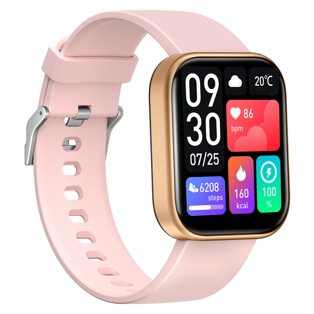 GTS6 Smartwatch - 2" HD Touch Screen Bluetooth GPS Sport Health & Fitness Tracker