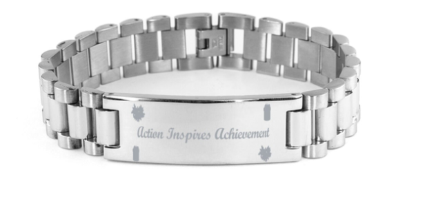 Love Wife Ladder Stainless Steel Bracelet Jingle All The Way Inspiration Christmas Gifts For Wife From Husband