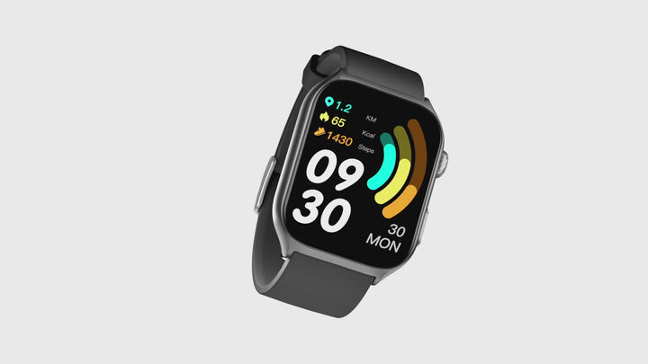 GTS7-pro: Men Smartwatch for Android & IOS – Sport Health & Fitness Tracker - black steel