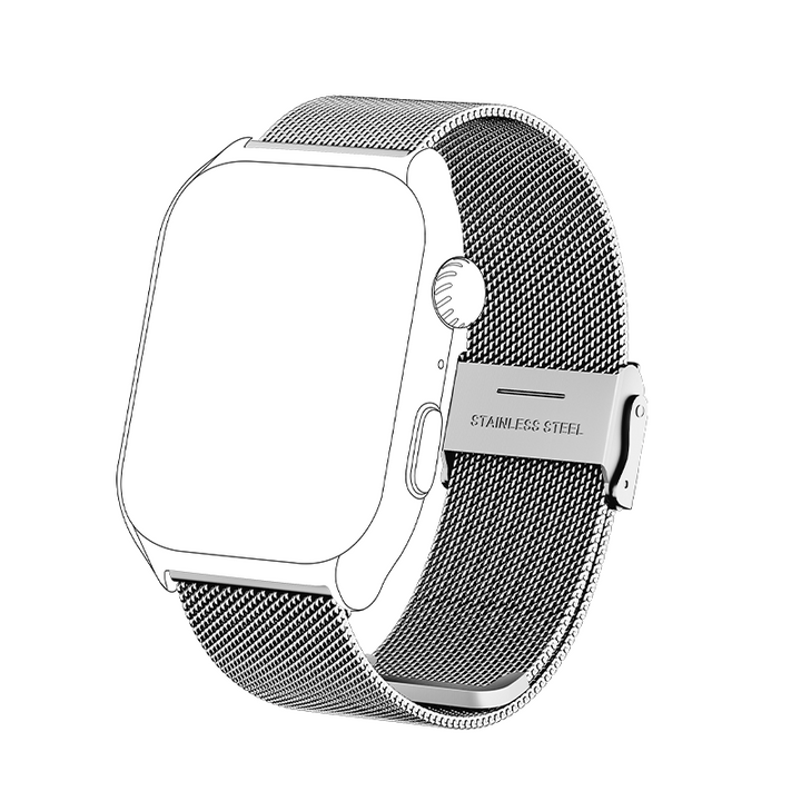 GTR2 - Women & Men Smartwatch for Android & IOS – Sport Health & Fitness Tracker - steel band